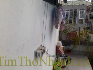 Sửa giàn phơi để có chỗ treo quần áo Sửa giàn phơi để có chỗ treo quần áo